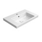 Lavabo en céramique NORM 60x40cm, blanc ExtraGlaze Lavabo en céramique NORM 60x40cm, blanc ExtraGlaze