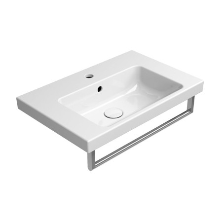 Lavabo en céramique NORM 60x40cm, blanc ExtraGlaze