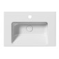 Lavabo en céramique NORM 60x40cm, blanc ExtraGlaze Lavabo en céramique NORM 60x40cm, blanc ExtraGlaze