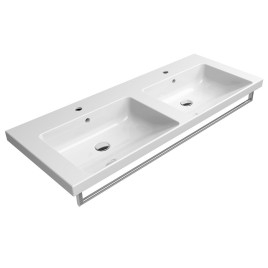 Porte-serviettes 125cm, chrome