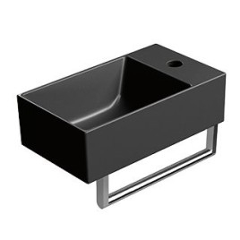 KUBE Porte-serviettes X 40cm, pour lavabo 9484, chrome