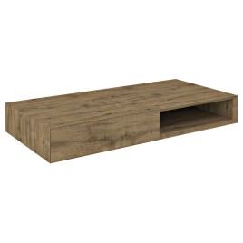 MORIAN Basin Cabinet 100x14x48cm, chêne, gauche