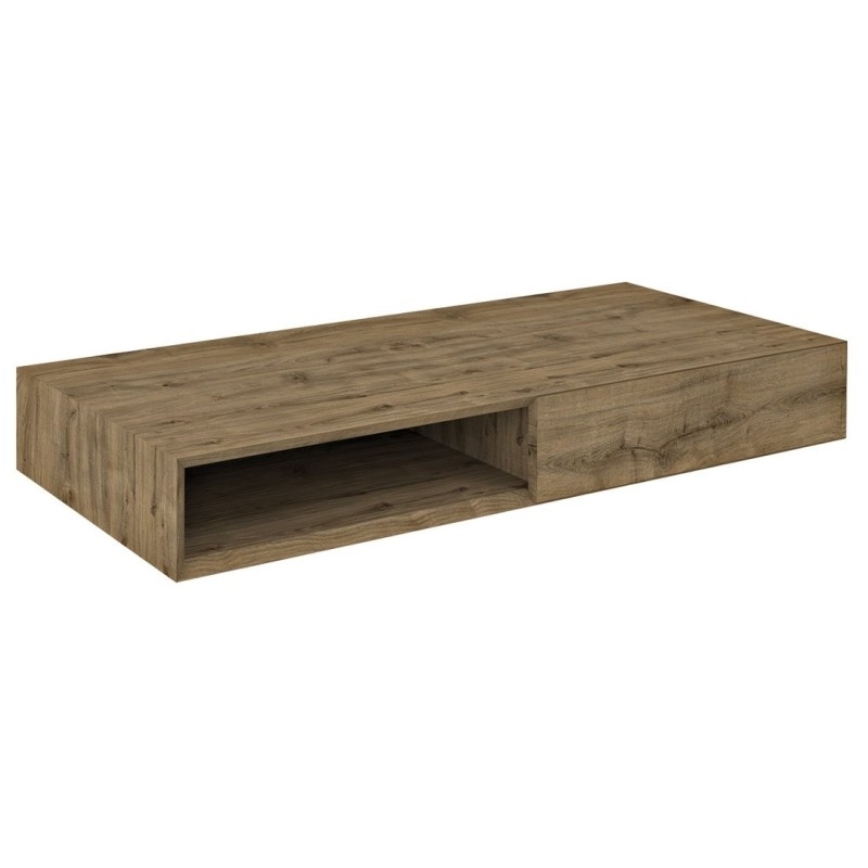 MORIAN Basin Cabinet 100x14x48cm, chêne, droite MORIAN Basin Cabinet 100x14x48cm, chêne, droite