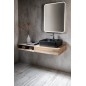 MORIAN Basin Cabinet 100x14x48cm, chêne, droite MORIAN Basin Cabinet 100x14x48cm, chêne, droite