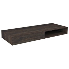 MORIAN Basin Cabinet 120x14x48cm, chêne noir, gauche