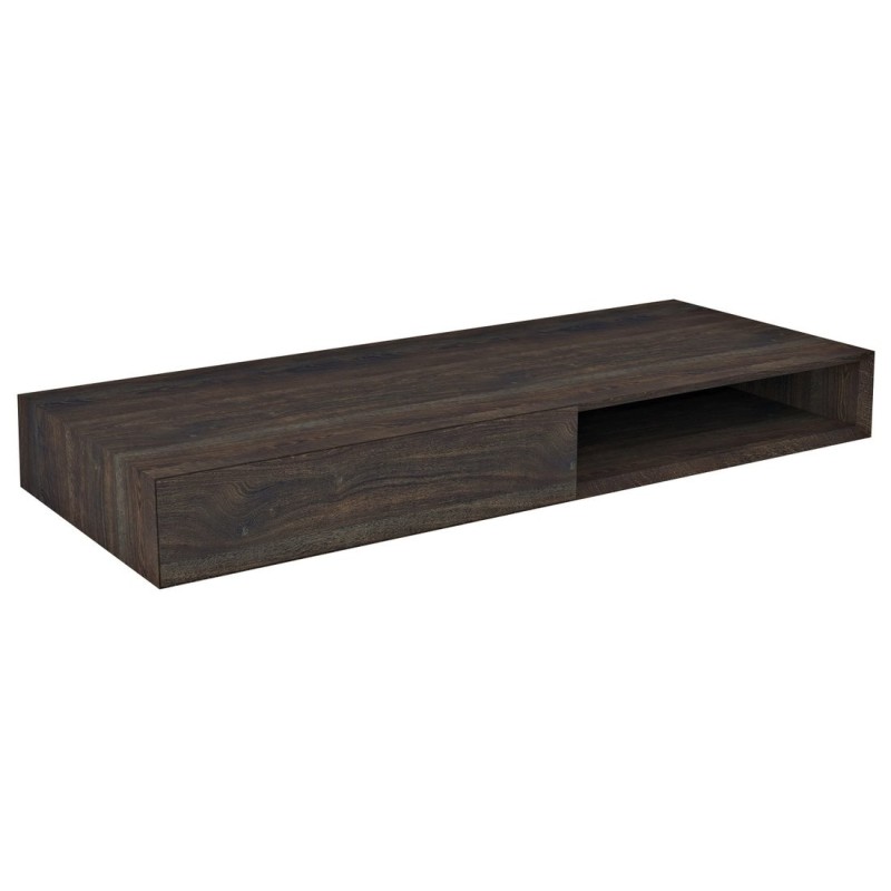 MORIAN Basin Cabinet 120x14x48cm, chêne noir, gauche MORIAN Basin Cabinet 120x14x48cm, chêne noir, gauche