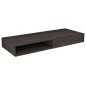 MORIAN Basin Cabinet 120x14x48cm, chêne noir, droit MORIAN Basin Cabinet 120x14x48cm, chêne noir, droit