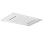 Douche 2x cascade, 700x380mm, acier inoxydable poli
