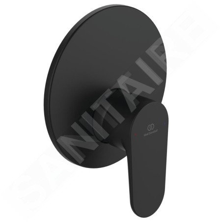 Ideal Standard Cerafine O - Mitigeur de douche encastré pour 1 sortie, noir BD134XG