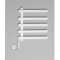 Radiateur sèche-serviettes électrique ELCOR 480x520x50 mm, 63 W, blanc mat