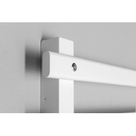 Radiateur sèche-serviettes électrique ELCOR 480x520x50 mm, 63 W, blanc mat