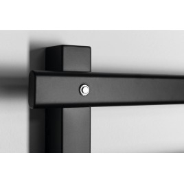 Radiateur de serviette électrique ELCOR 480x520x50 mm, 63 W, noir mat