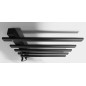 Radiateur de serviette électrique ELCOR 480x520x50 mm, 63 W, noir mat