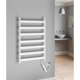Radiateur de serviette électrique ELIAS 490x730x110 mm, 105 W, blanc mat