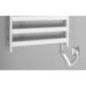 Radiateur de serviette électrique ELIAS 490x730x110 mm, 105 W, blanc mat