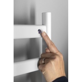 Radiateur de serviette électrique ELIAS 490x730x110 mm, 105 W, blanc mat