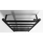 Radiateur de serviette électrique ELIAS 490x730x110 mm, 105 W, noir mat
