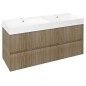 FILENA Vanity Unit 118x51,5x43cm, chêne
