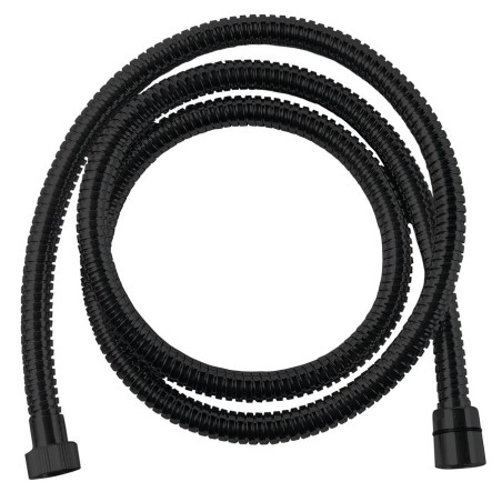 Tuyau de douche en métal POWERFLEX, 150cm, noir mat