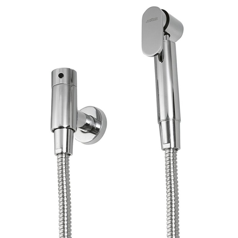 Valve avec douche bidet, chrome