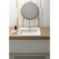 KUBE X lavabo en céramique 70x46cm, encastré, blanc ExtraGlaze KUBE X lavabo en céramique 70x46cm, encastré, blanc ExtraGlaze