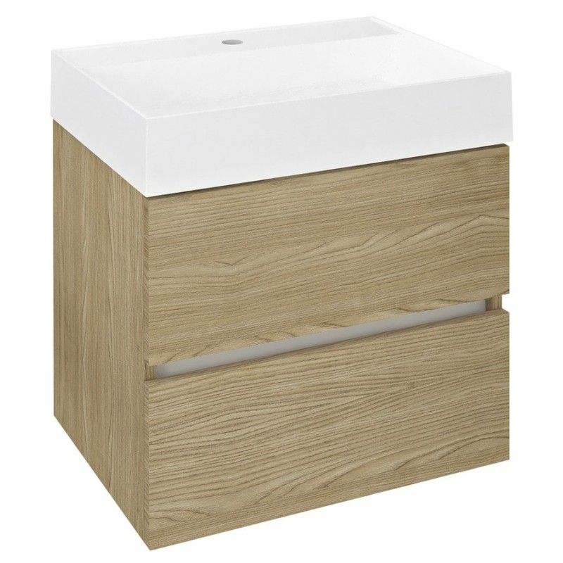 Unité de vanité ODETTA 57x50x43,5cm, Elm Bardini Unité de vanité ODETTA 57x50x43,5cm, Elm Bardini