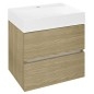 Unité de vanité ODETTA 57x50x43,5cm, Elm Bardini Unité de vanité ODETTA 57x50x43,5cm, Elm Bardini