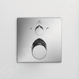 Ideal Standard CeraTherm - Mitigeur de douche thermostatique encastré, chrome A6956AA