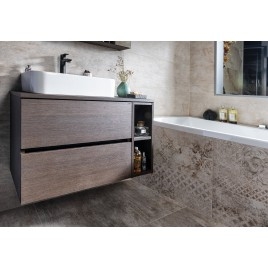 Unité de vanité ODETTA 67x50x43,5cm, Pine Rustic
