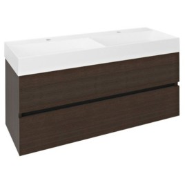 Unité de vanité ODETTA 118x50x43,5cm, Pine Rustic