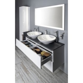 Unité de vanité ODETTA 118x50x43,5cm, Pine Rustic