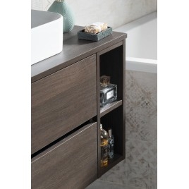 ODETTA armoire basse 20x50x43,5cm, Pine Rustic