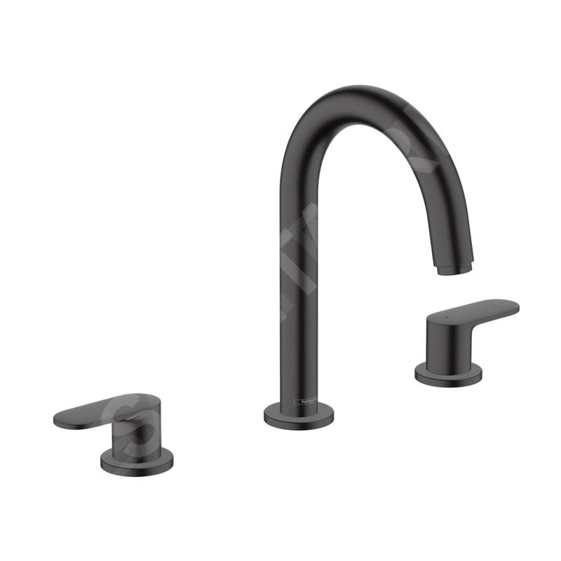 Hansgrohe Vernis Blend - Mitigeur de lavabo avec vidage, installation 3 trous, noir mat 71553670