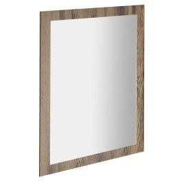 NIROX Miroir encadré 600x800mm, Contreplaqué chêne