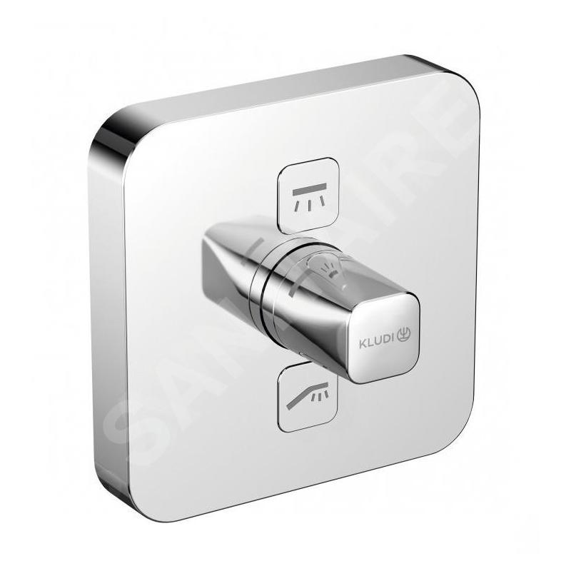 Kludi Push - Mitigeur encastré pour 2 sorties, chrome 387110538