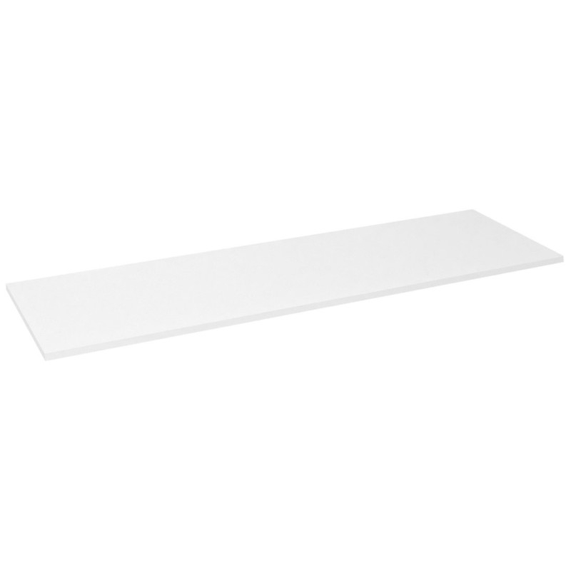 Panneau DTDL 1260x18x440mm, blanc brillant