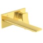 Ideal Standard Conca Tap - Mitigeur de lavabo encastré, bec 220 mm, Brushed Gold A7372A2