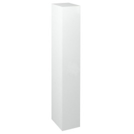 ESPACE Unité de rangement 25x172x32cm, 1x porte, gauche/droite/blanc brillant