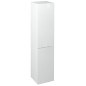 Meuble de rangement ESPACE 35x172x32cm, 2x portes, gauche/droite/blanc mat Meuble de rangement ESPACE 35x172x32cm, 2x portes, gauche/droite/blanc mat
