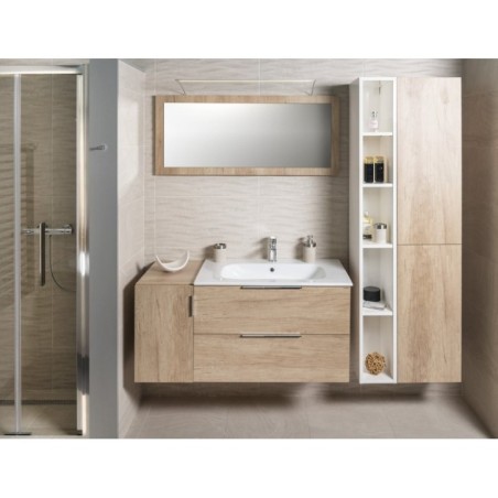 ESPACE Unité de rangement 35x172x32cm, porte 2x, gauche/droite/oak Collingwood