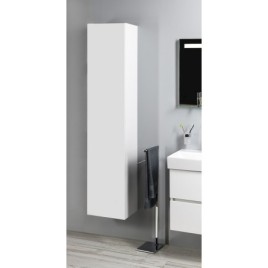 ESPACE Unité de rangement 35x172x32cm, 1x porte, gauche/droite/blanc brillant