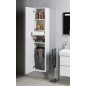 ESPACE Unité de stockage 35x172x32cm, 1x porte, chêne gauche/droit/argent ESPACE Unité de stockage 35x172x32cm, 1x porte, chêne gauche/droit/argent