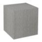 ESPACE Unité de stockage 35x35x32cm, 1x porte, chêne gauche/droit/argent