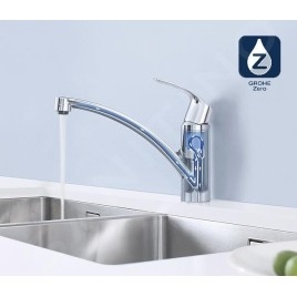 Grohe Wave - Mitigeur de lavabo avec vidage Push-Open, chrome 23748001