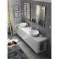 TREOS board 1466x513 mm, Rockstone, blanc mat TREOS board 1466x513 mm, Rockstone, blanc mat