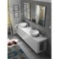 Panneau TREOS 1716x513 mm, Rockstone, blanc mat Panneau TREOS 1716x513 mm, Rockstone, blanc mat