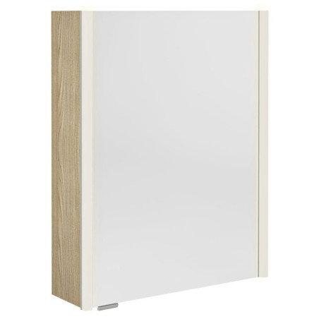 ALIX Armoire miroir avec éclairage LED 56x70x17,5cm, gauche/droite, Elm Bardini