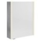 ALIX Armoire miroir avec éclairage LED 56x70x17,5cm, gauche/droite, chêne argenté ALIX Armoire miroir avec éclairage LED 56x70x17,5cm, gauche/droite, chêne argenté