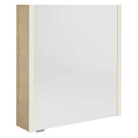 Armoire de toilette ALIX avec éclairage LED 66x70x17,5cm, gauche/droite, Orme Bardini