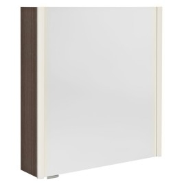 ALIX Armoire miroir avec éclairage LED 66x70x17,5cm, gauche/droite, Pine Rustic